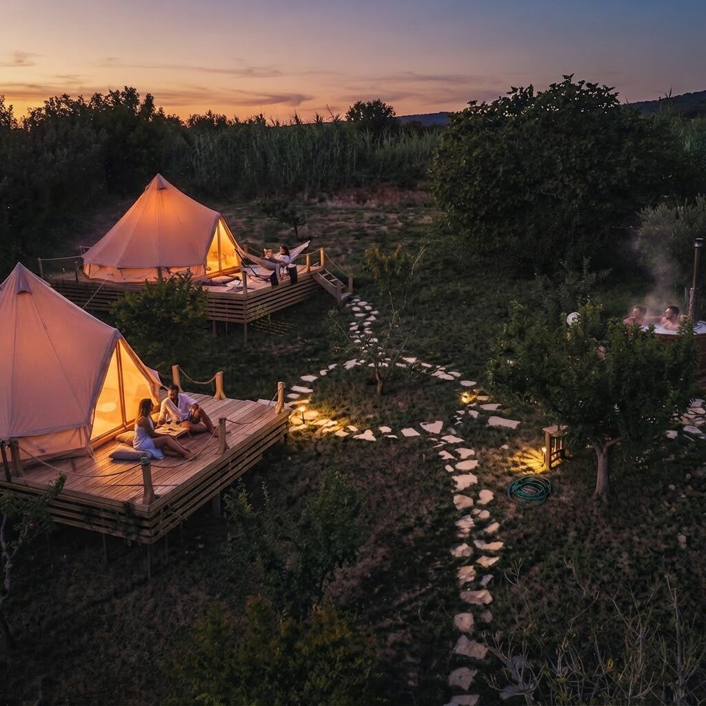 Domo transparente com vista sobre a paisagem — Soul Glamping Madeira